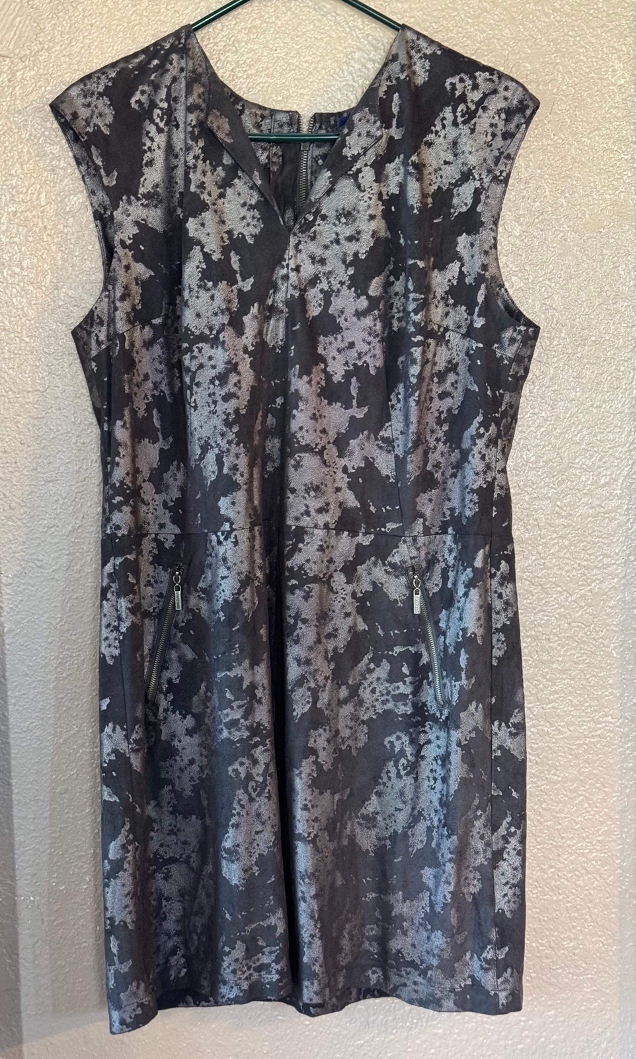 Vivienne Tam Faux Suede Midi Dress Women’s 12