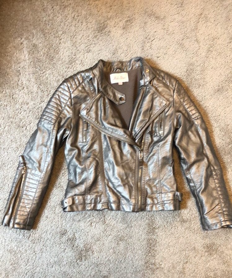 kids Star Hold Leatger Jacket size 10