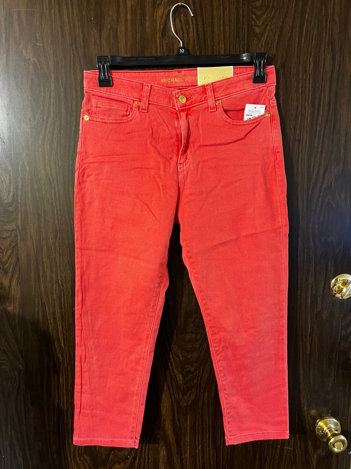 NEW Michael Kors Izzy Cropped Skinny jeans size 8