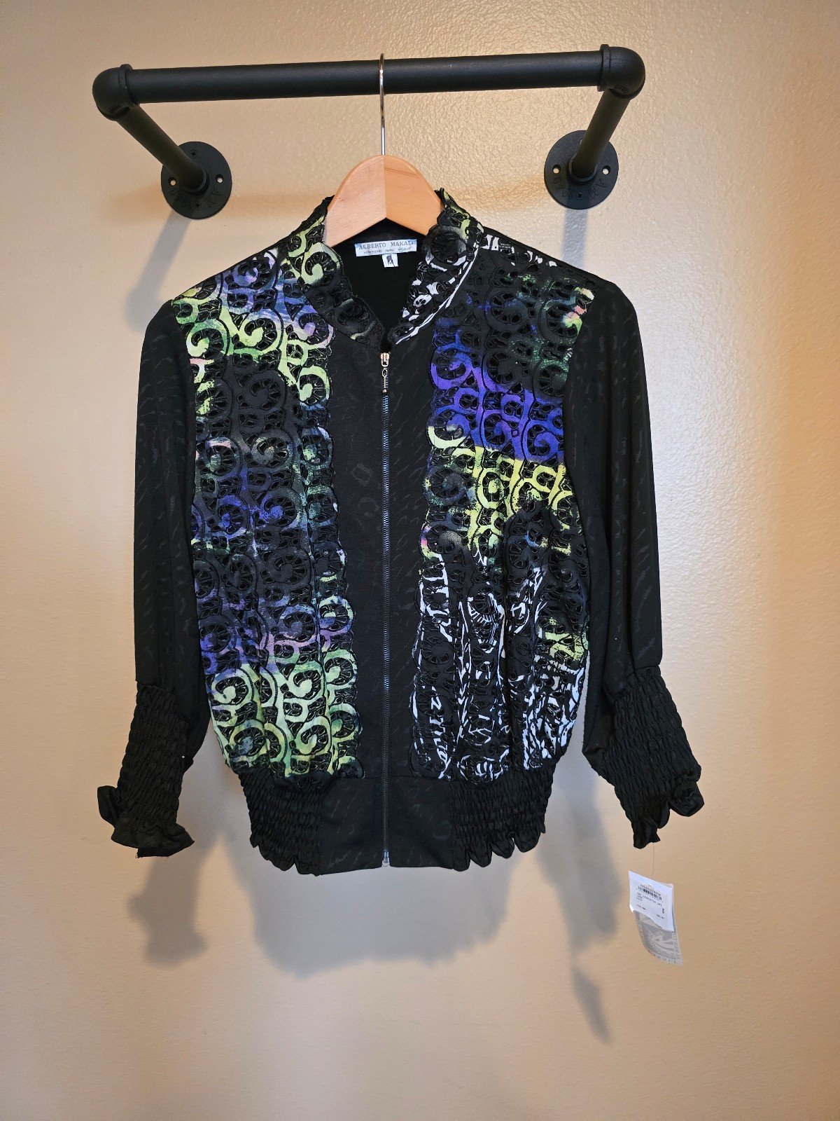 NWT Alberto Makali zip up jacket Women's size medium