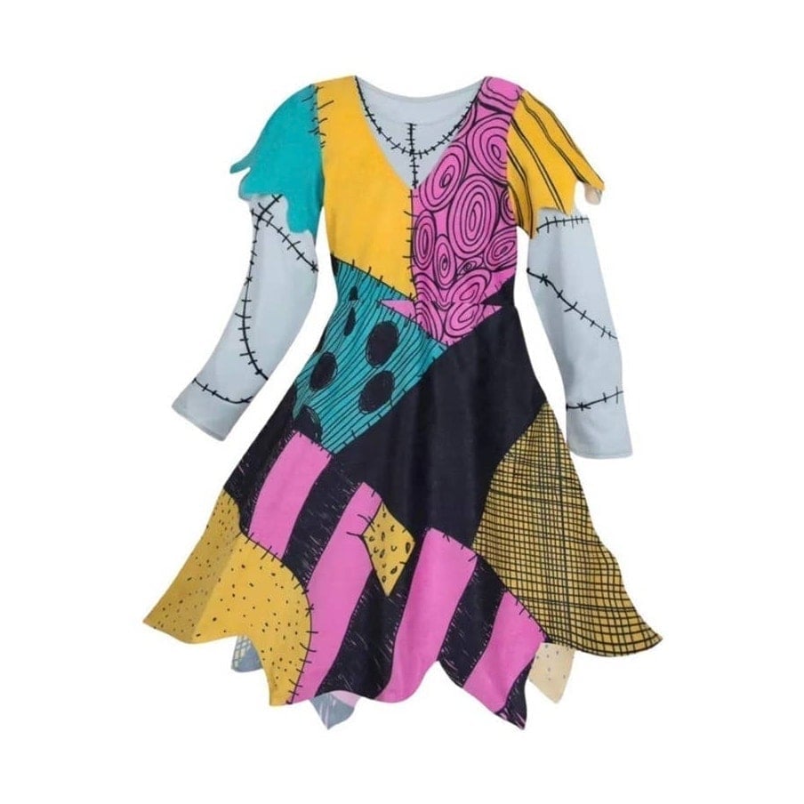 11/12 Disney Parks The Nightmare Before Christmas Sally Dress Costume