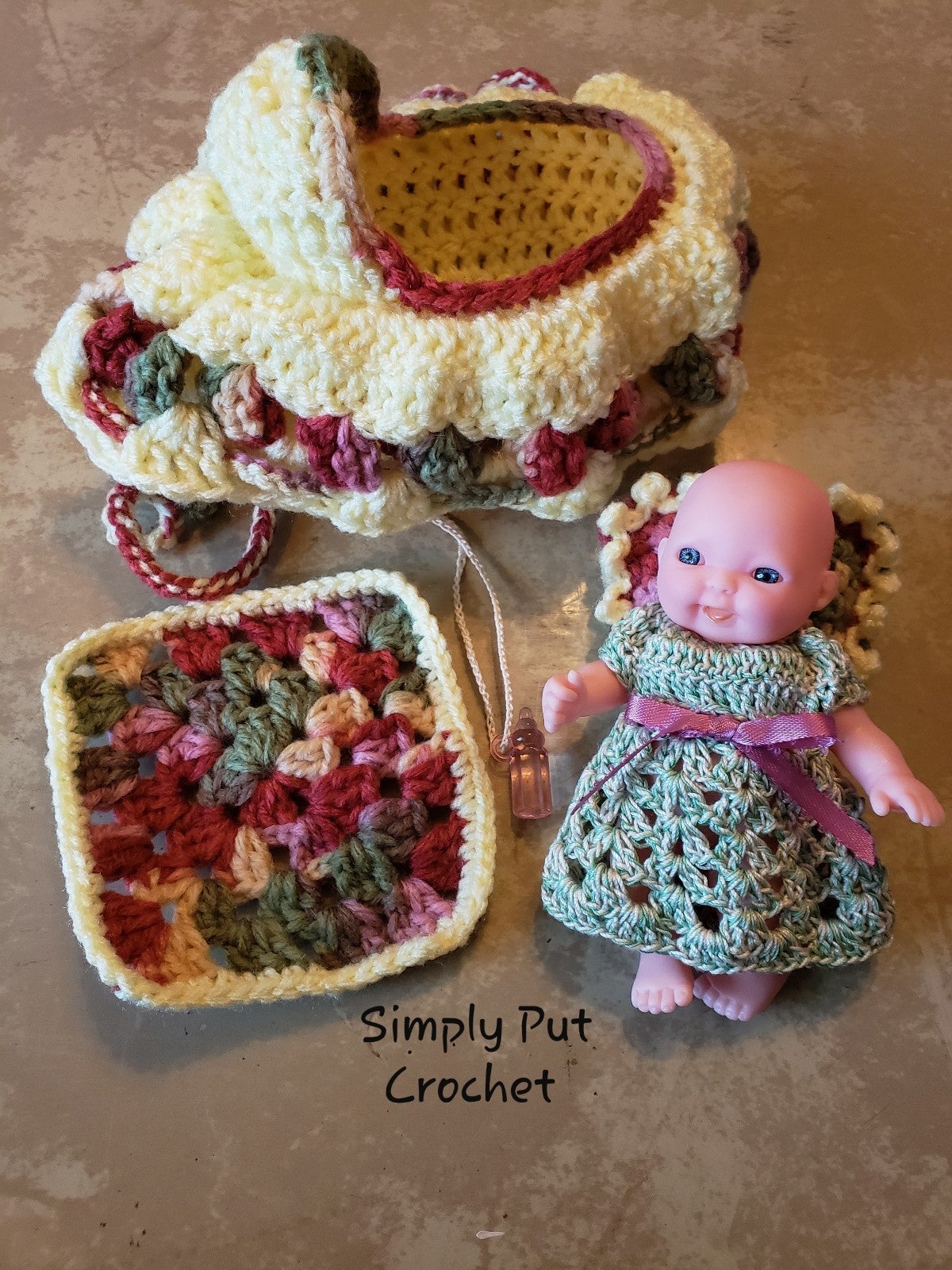 Cradle Baby Doll Purse