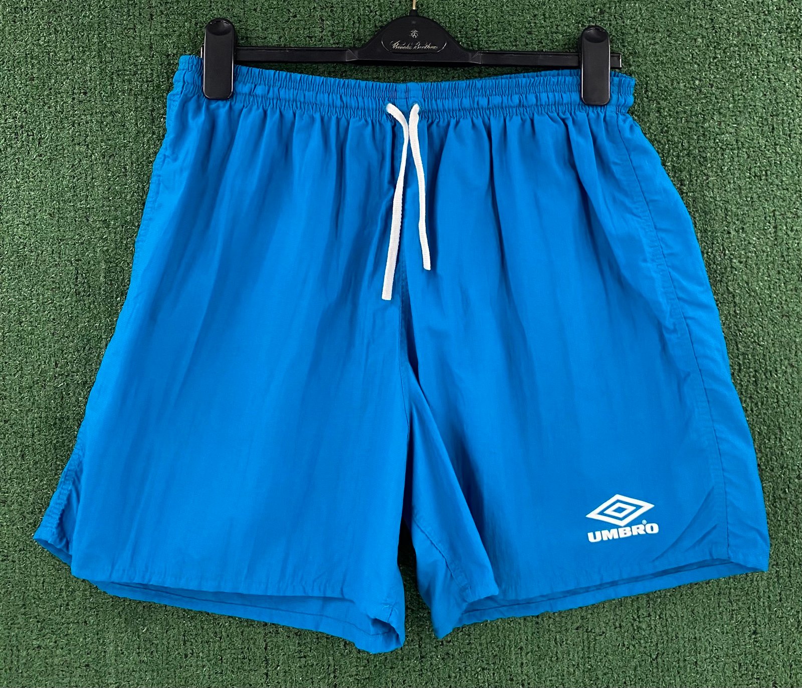Vintage 90’s Umbro Dark Turquoise Soccer Shorts Men’s Size Large USA Made