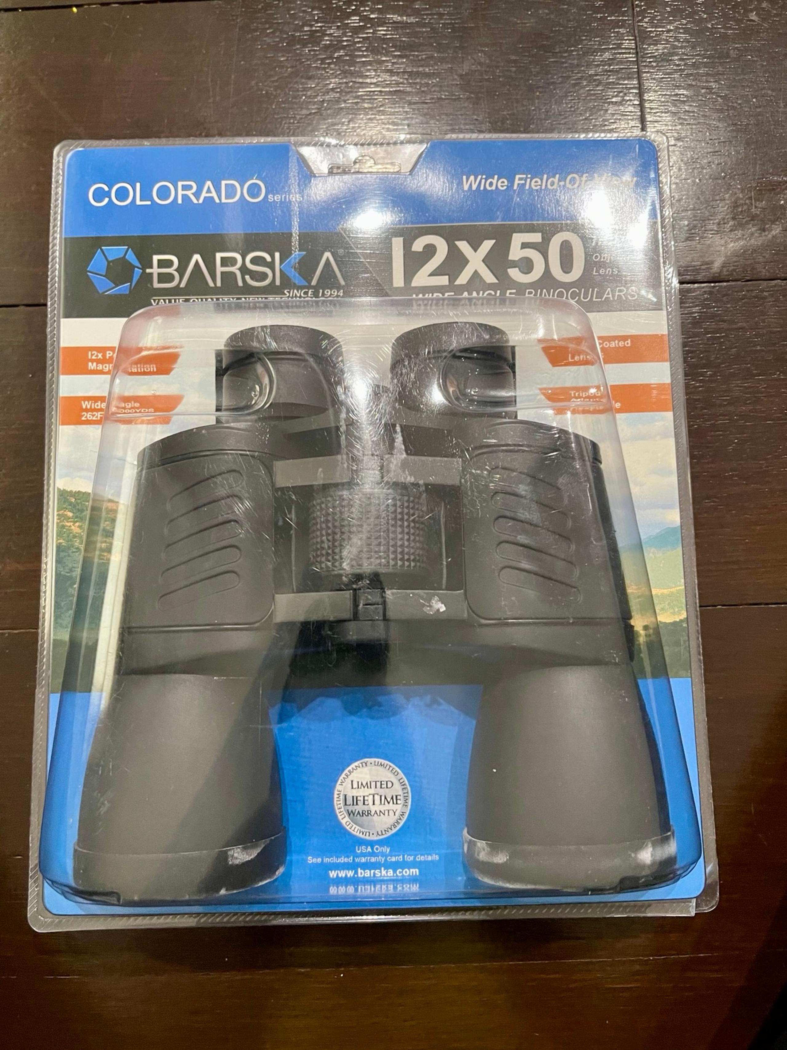Barska Wide Angle Binoculars 12x50 Wide Field Of View