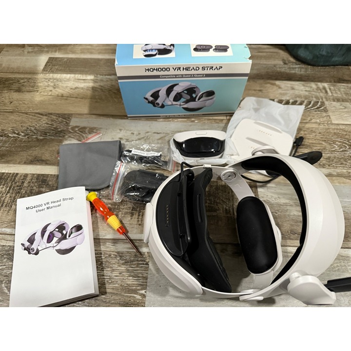 MQ4000 VR Head Strap For OCU LUS Quest 2 & 3 With Adjustable Comfort Design