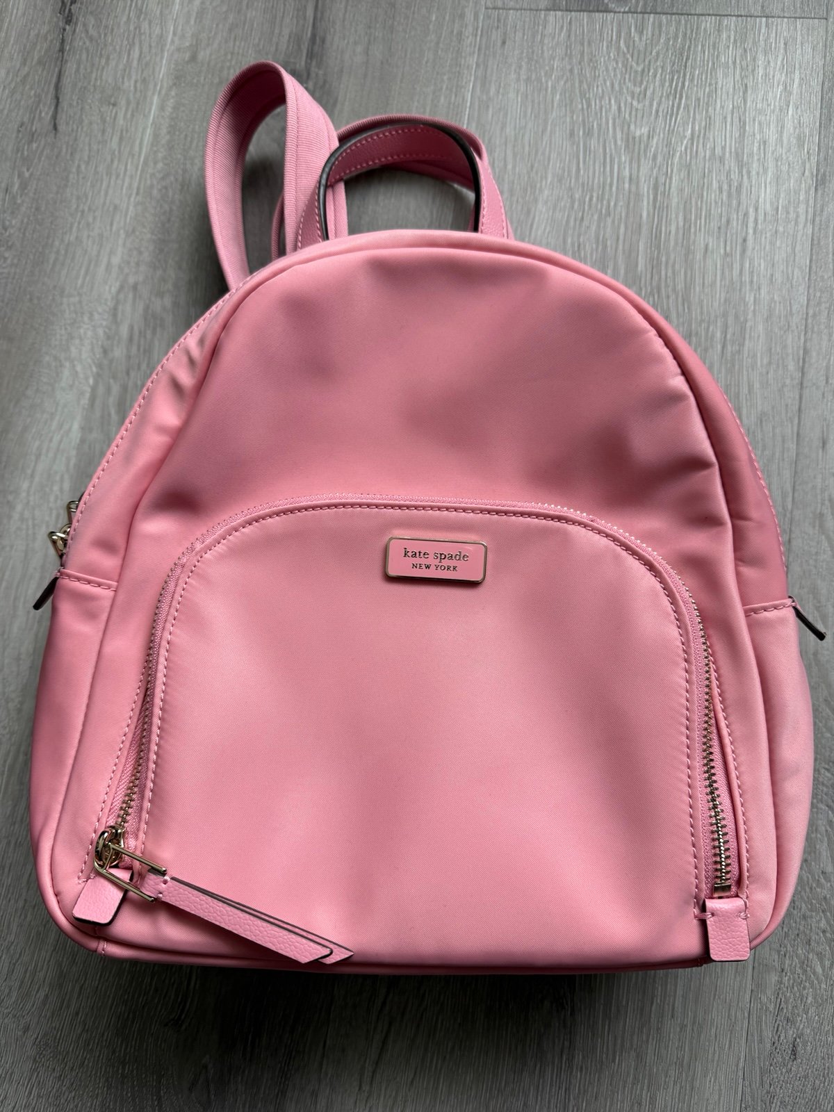 Kate Spade Pink Nylon Backpack