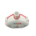 Vintage Hungary Hollohaza Hand Painted Ceramic Decanter w/ Stopper and Cords