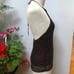 Laundry Brown sequin halter top size Petite L