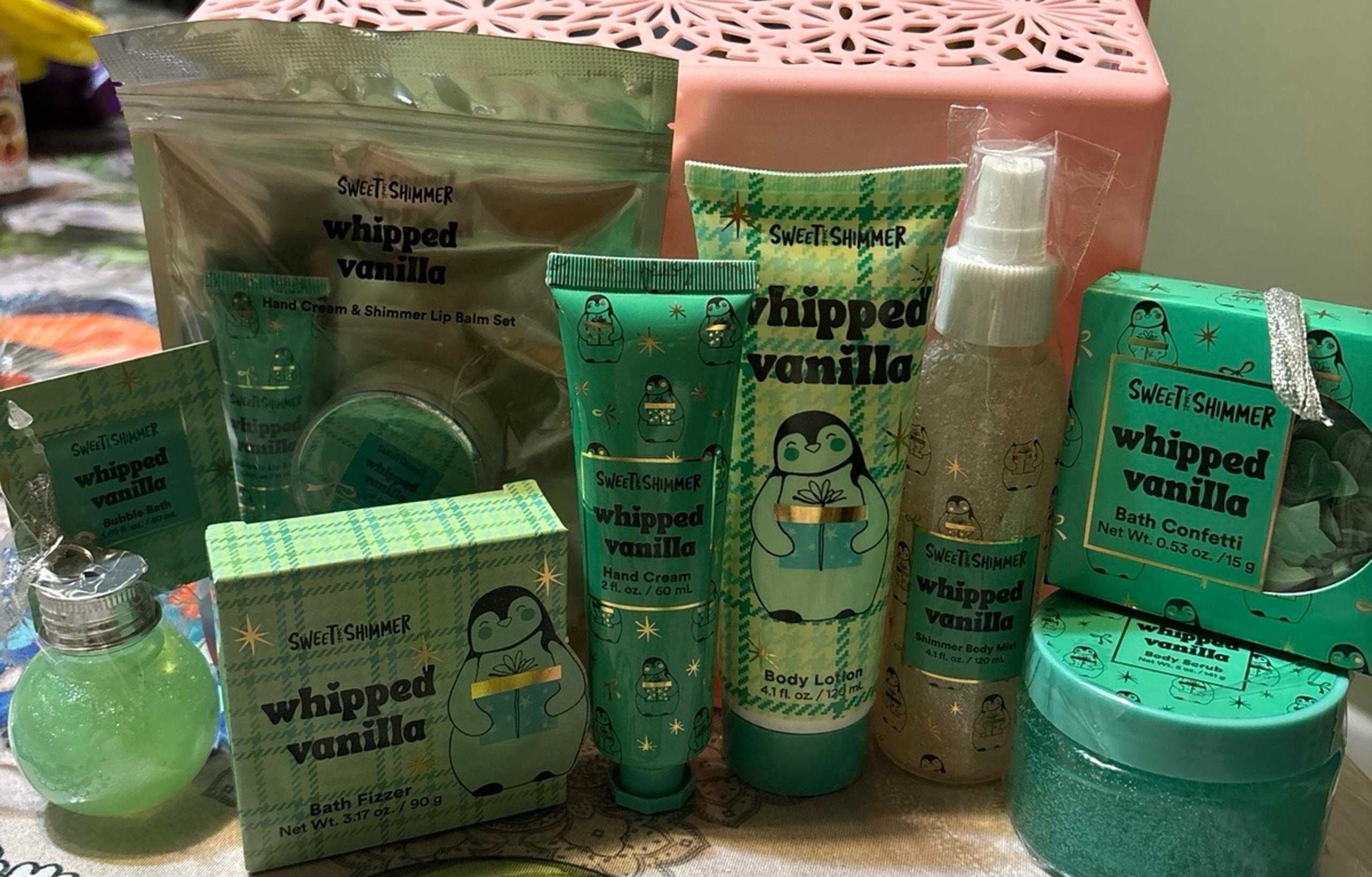 Ulta Bath and Body Bundle 8 pieces Whipped Vanilla