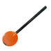 Orange Strainer Skimmer Poland Graniteware Enamel Handled Vintage Scoop Rustic