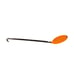 Orange Strainer Skimmer Poland Graniteware Enamel Handled Vintage Scoop Rustic
