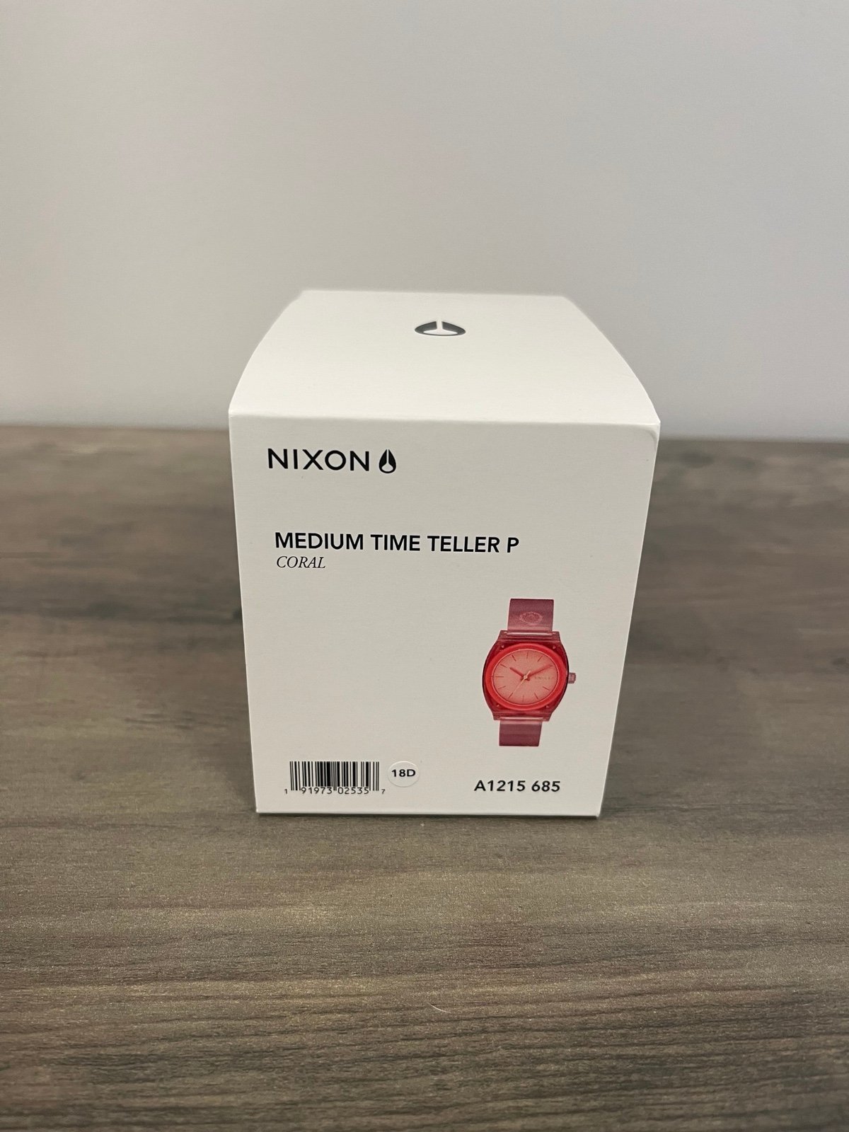Nixon Medium Time Teller Watch A1215685 Coral Pink