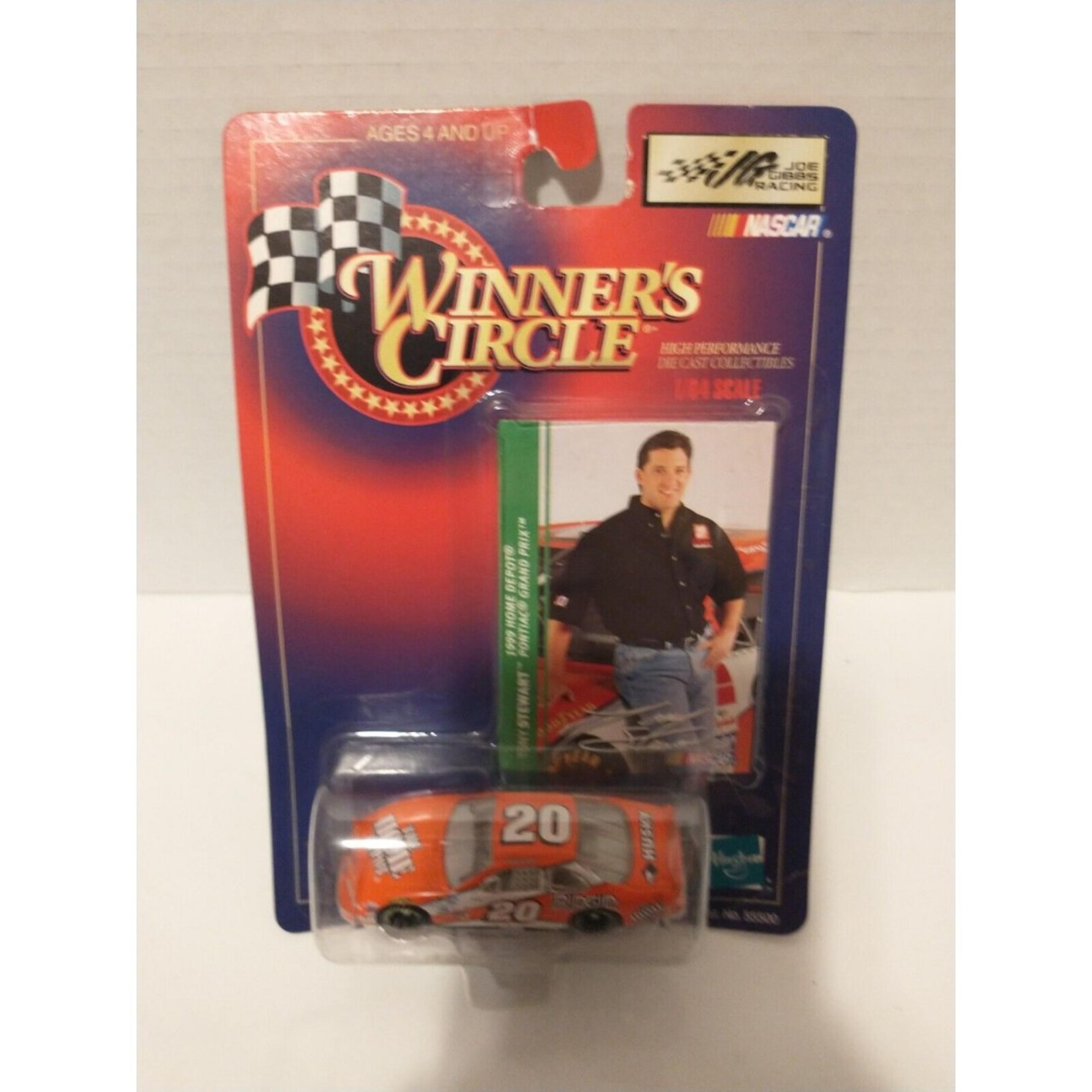 1998 Winners Circle 1:64 Tony Stewart #20 Home Depot NASCAR Pontiac Diecast Car