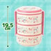 Sanrio My Melody Elegant 3-Tier Picnic Lunch Box