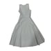 J.Crew Sleeveless Midi Dress in Stretch Linen Blend White 0