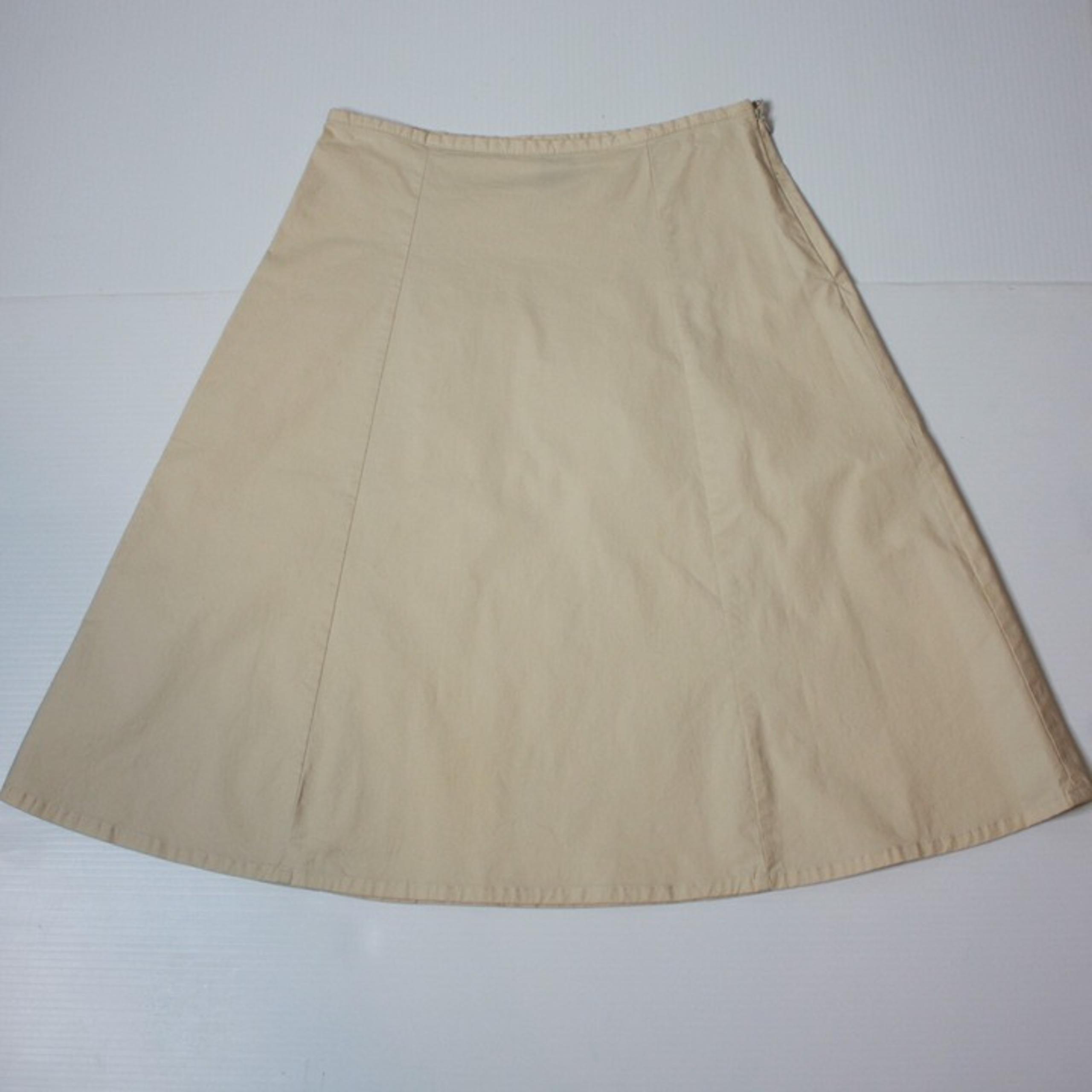 Gap Women's Khaki Light Beige Color A-line Skirt in size 1