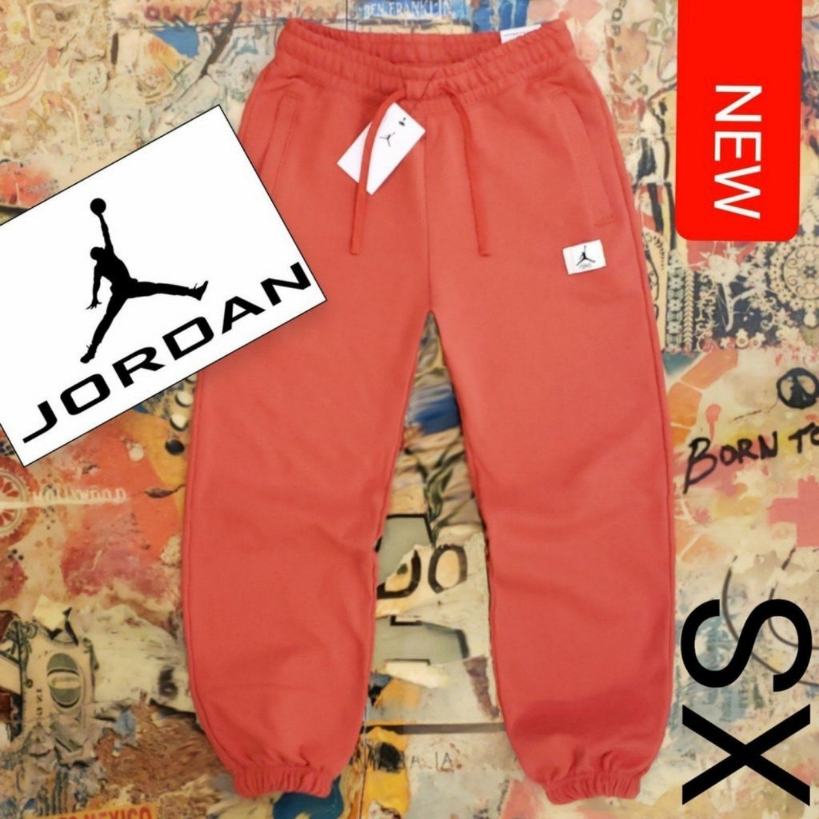 80 New Nike Air Jordan 'Lobster' Flight Fleece Sweatpants / Joggers! XS