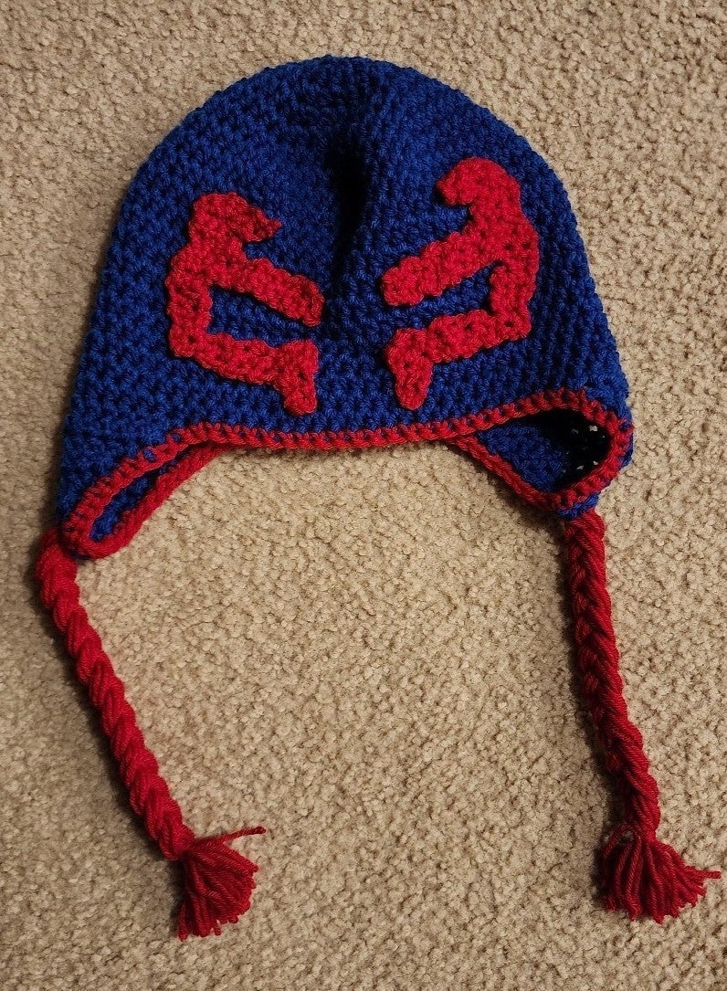 Spider-Man 2099 Miguel O'hara Crochet Beanie