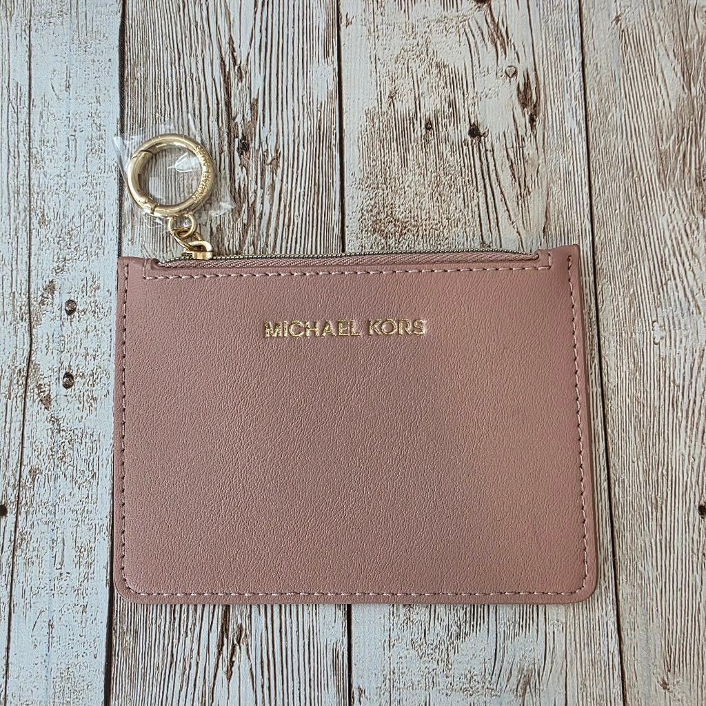Women's Michael Kors Card Holder Blush