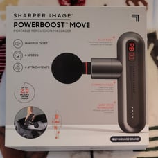 Sharper Image Powerboost Move portable percussion massager
