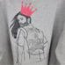NWT Queer Eye Gray Graphic Sweatshirt EmbroideredQueen of Everything” - Size M