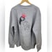 NWT Queer Eye Gray Graphic Sweatshirt EmbroideredQueen of Everything” - Size M