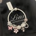 Linx Snake Chain Bracelet with Pink and Class of 2024 Graduation Themed Charms