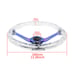 NEW TRD Universal 6-Hole 350mm Deep Dish Clear Crystal Bubble Steering Wheel