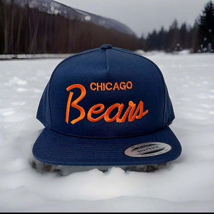 Vintage Chicago Bears Snap Back Hat Cap 90s Christmas Vacation Clark GriswoldVin