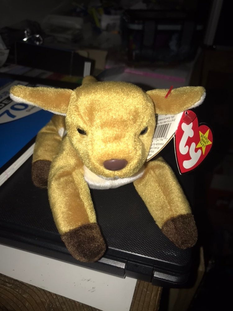 Whisper 1998 beanie baby