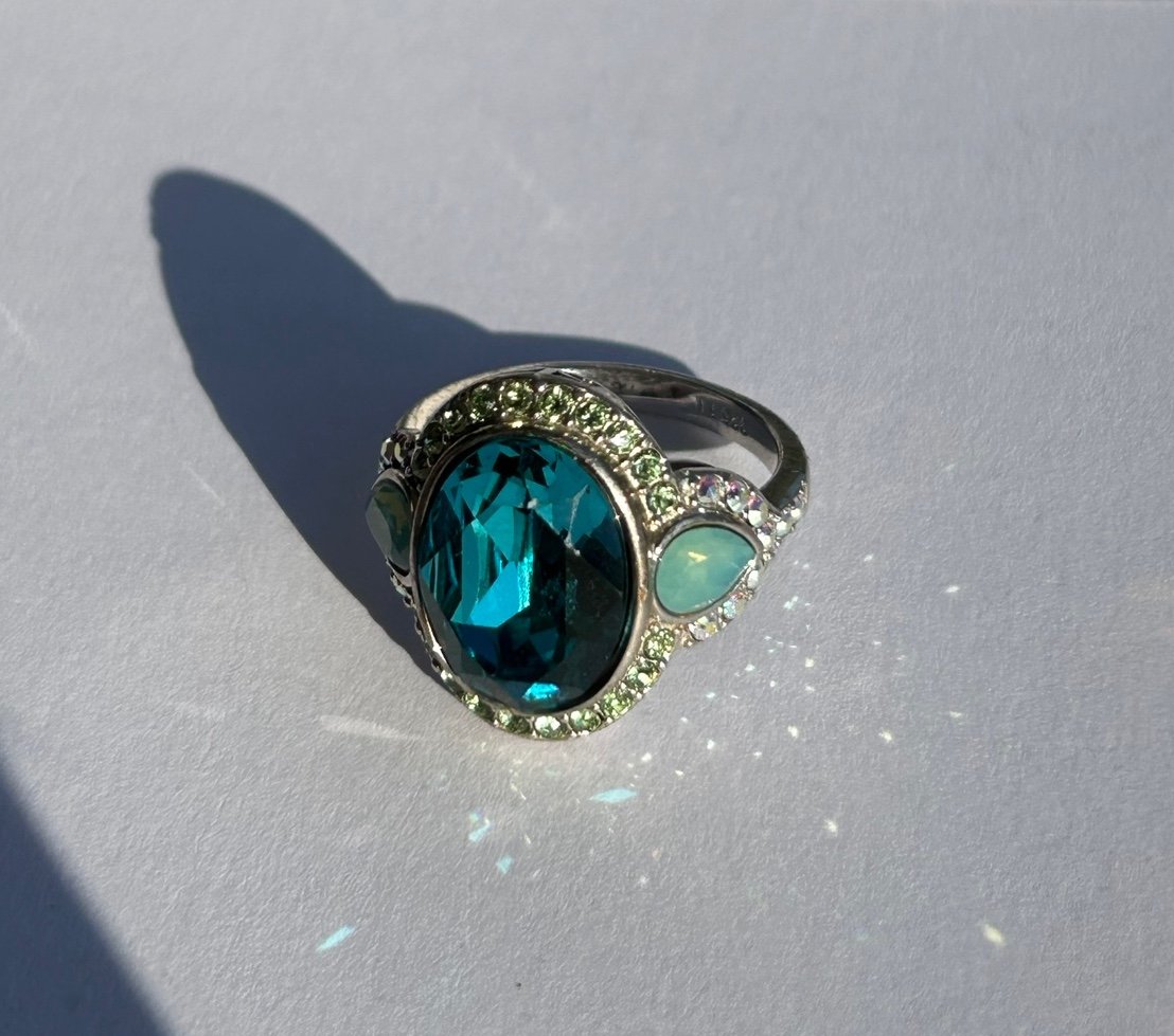 925 Felicia Designs Multi Stone Ring Sterling Silver