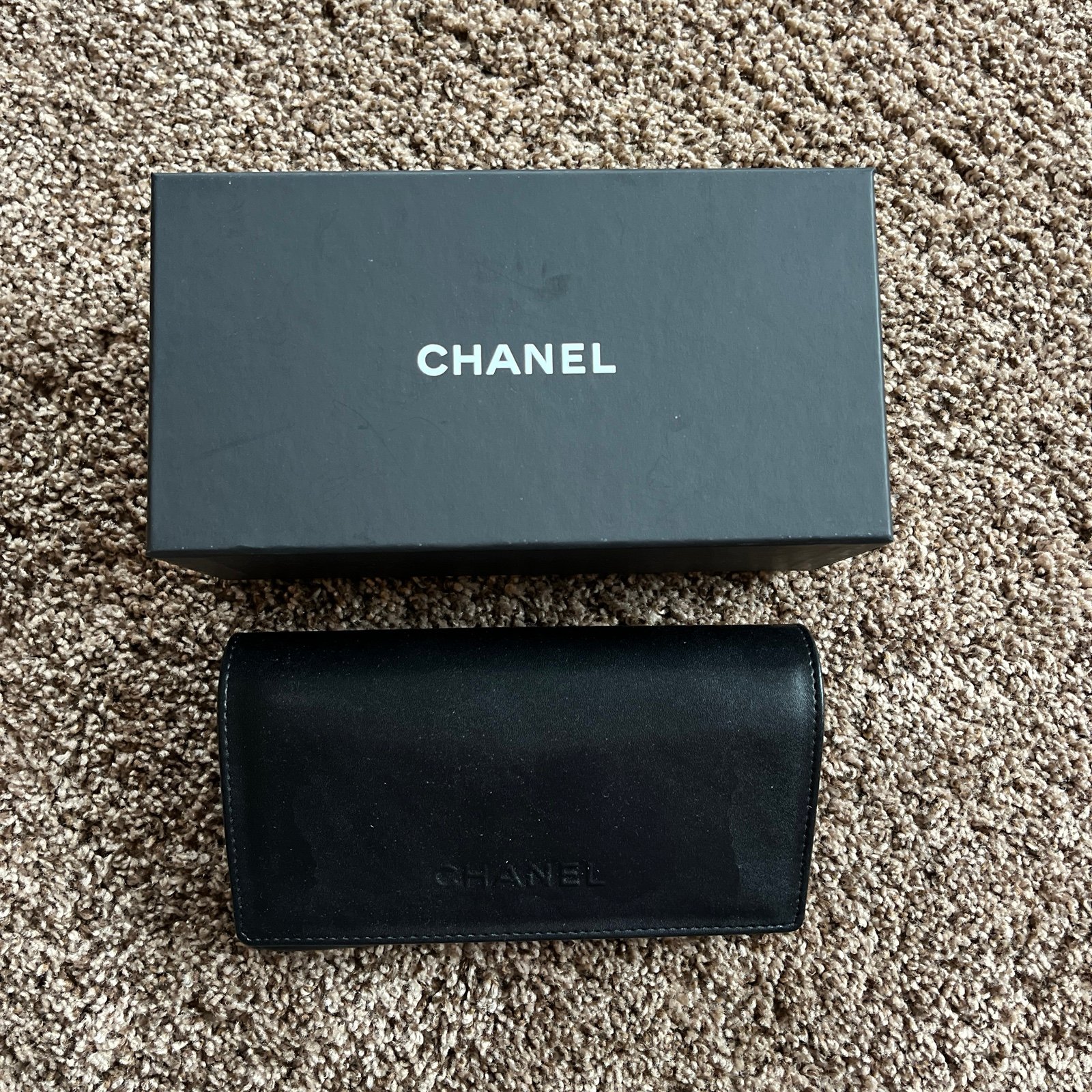 Chanel Quilted Sunglasses Case
