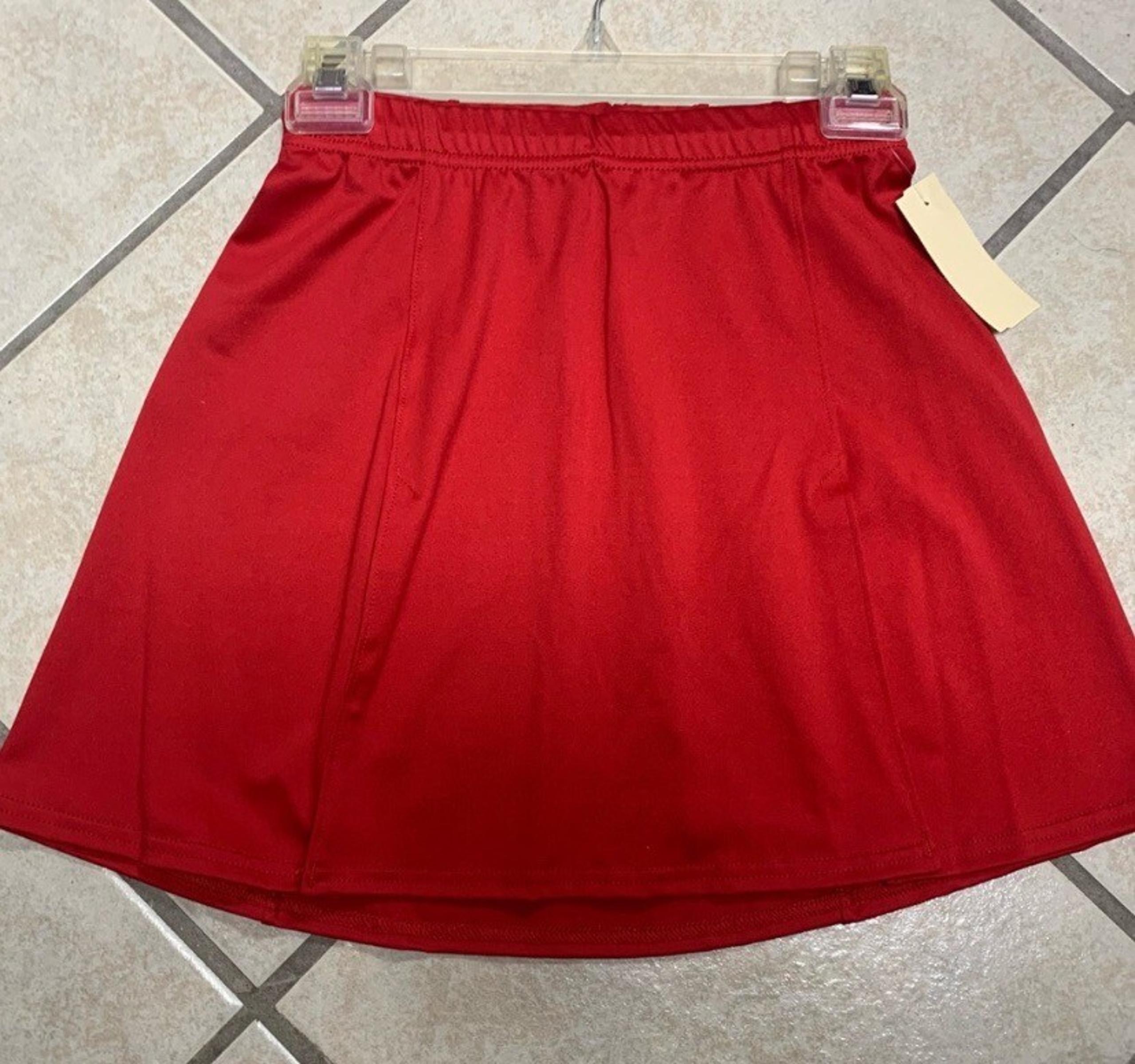 Adult Size Medium Brine Red Cooling Lacrosse Tennis Golf Kilt Athletic Skirt NWT