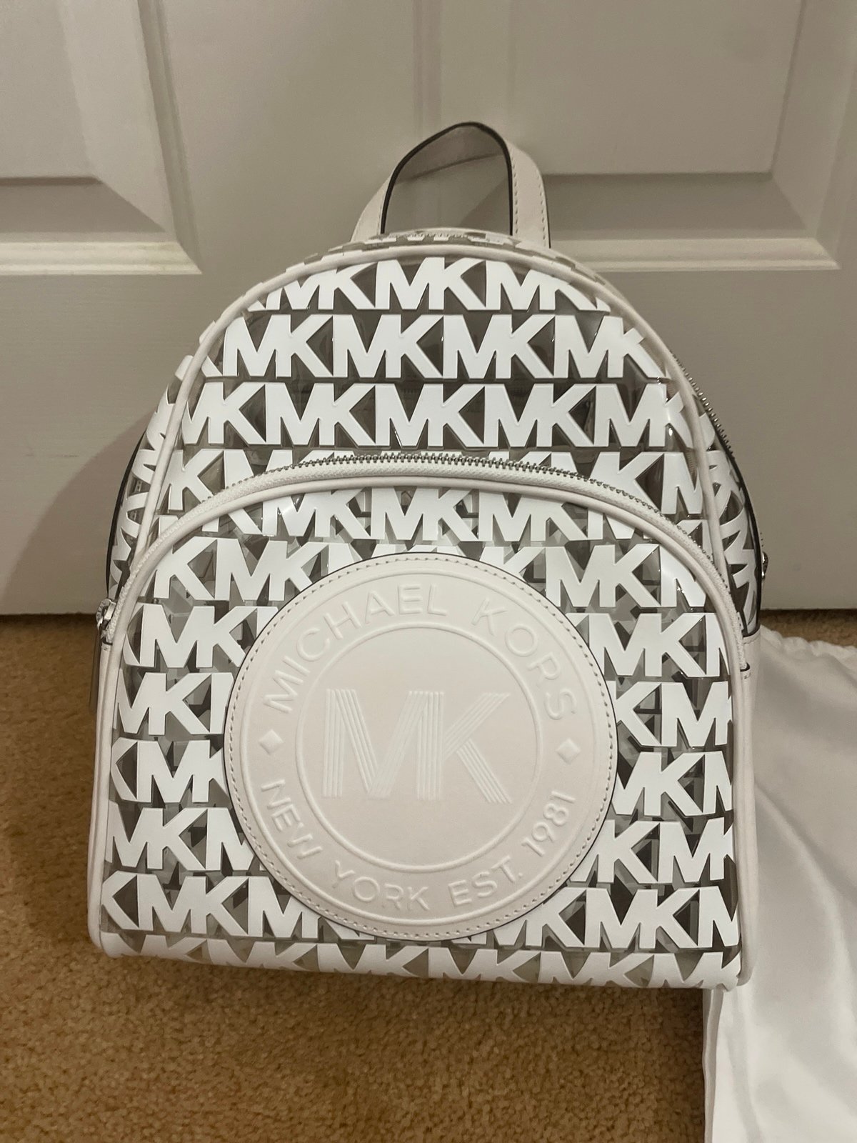 michael kors transparent bag