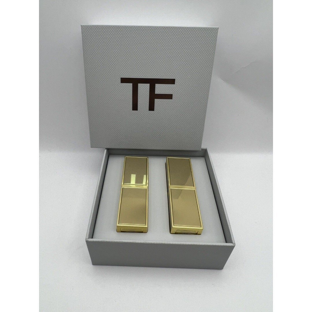 Tom Ford Soleil Lip Set,Soleil Lip Blush+Sunlit Rose Lip Balm, Full Size New