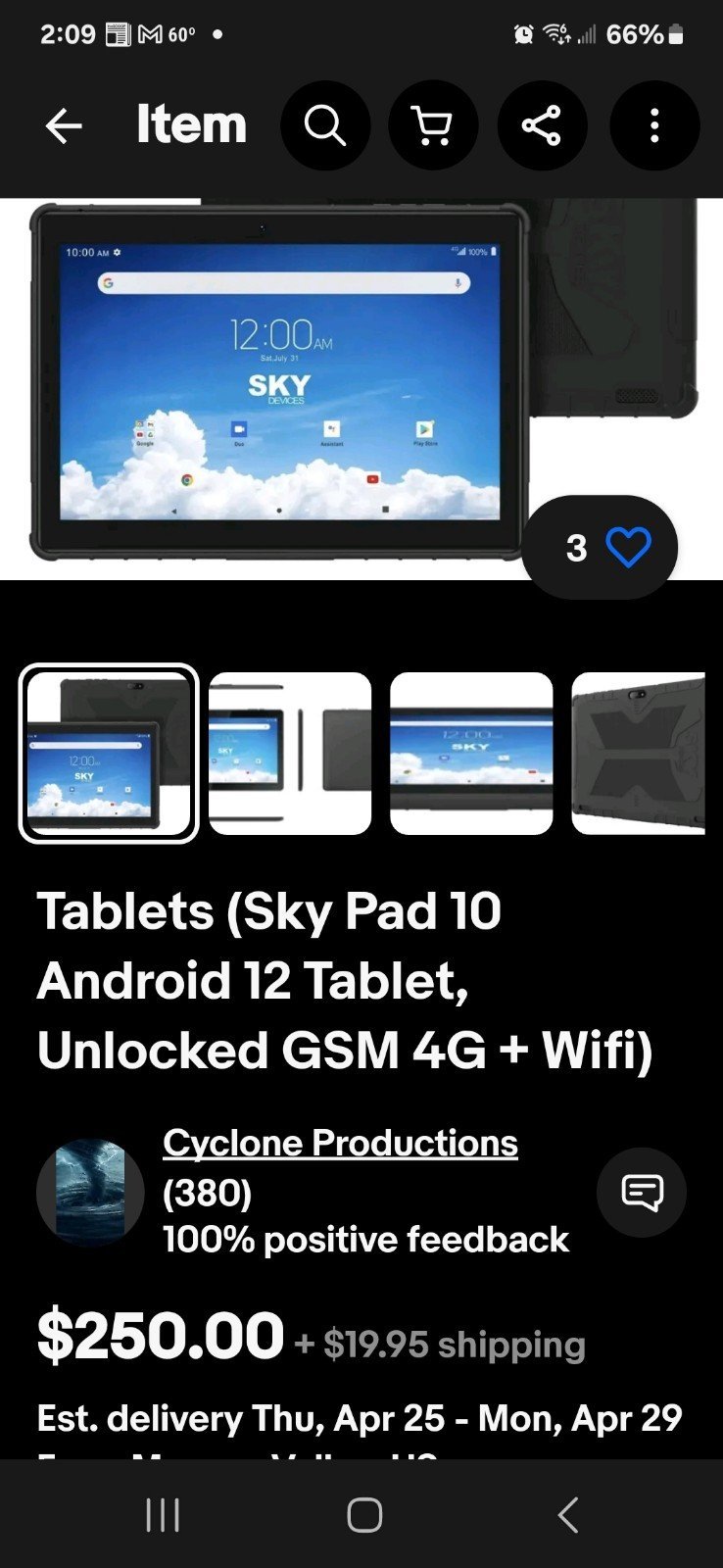 SKYPAD 10.1 tablet