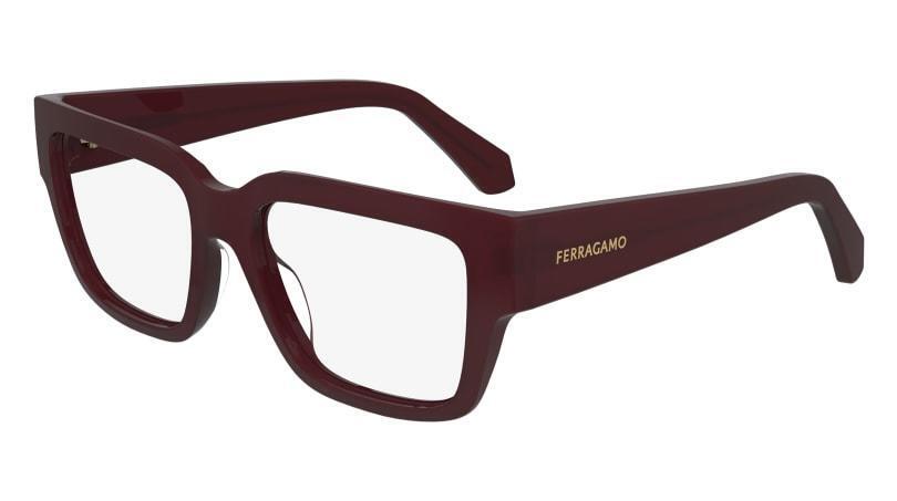 New FERRAGAMO SF-2975 653 Opaline Wine Eyeglasses 53/17/140