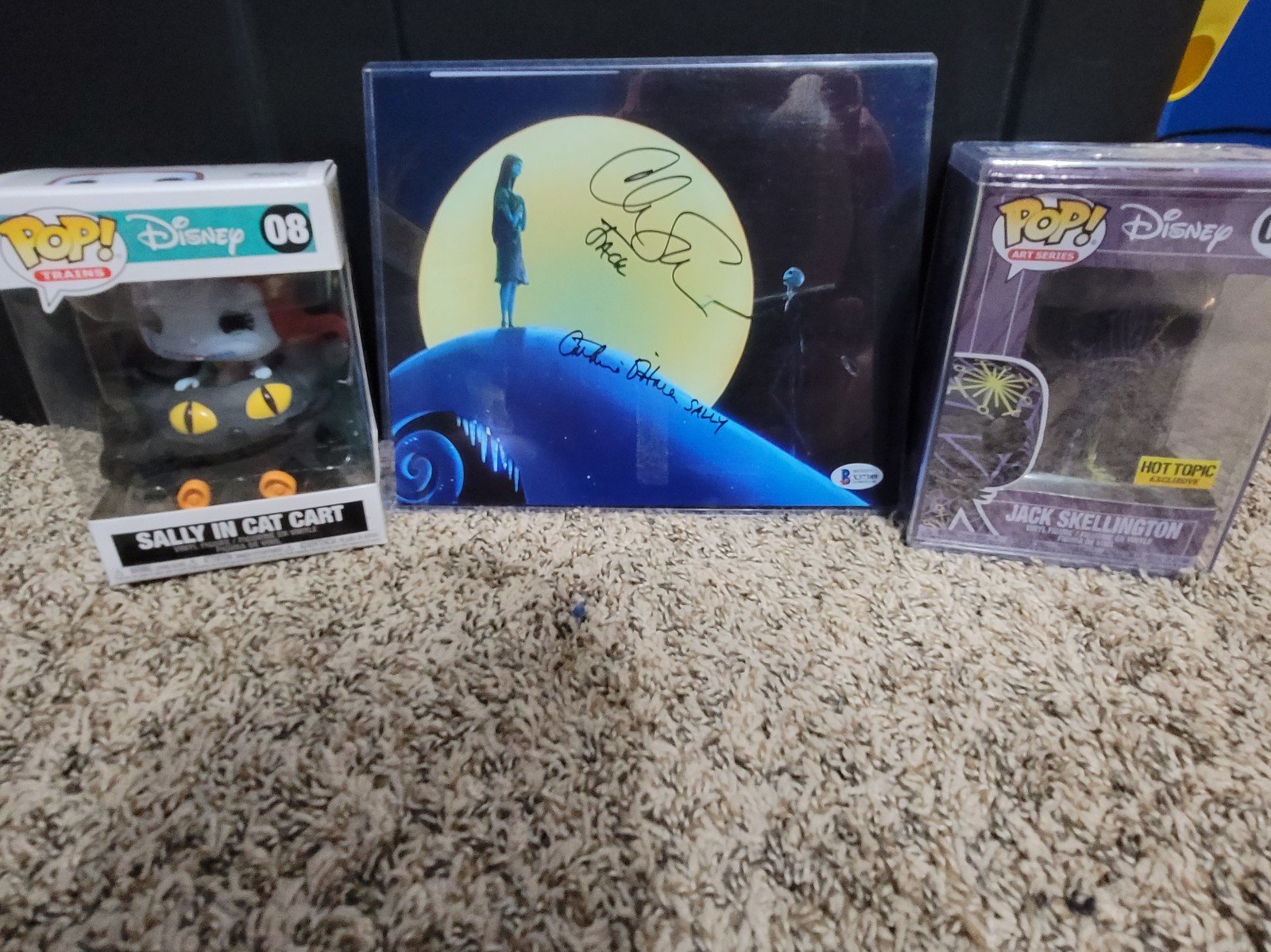 Nightmare Before Christmas autograph lot