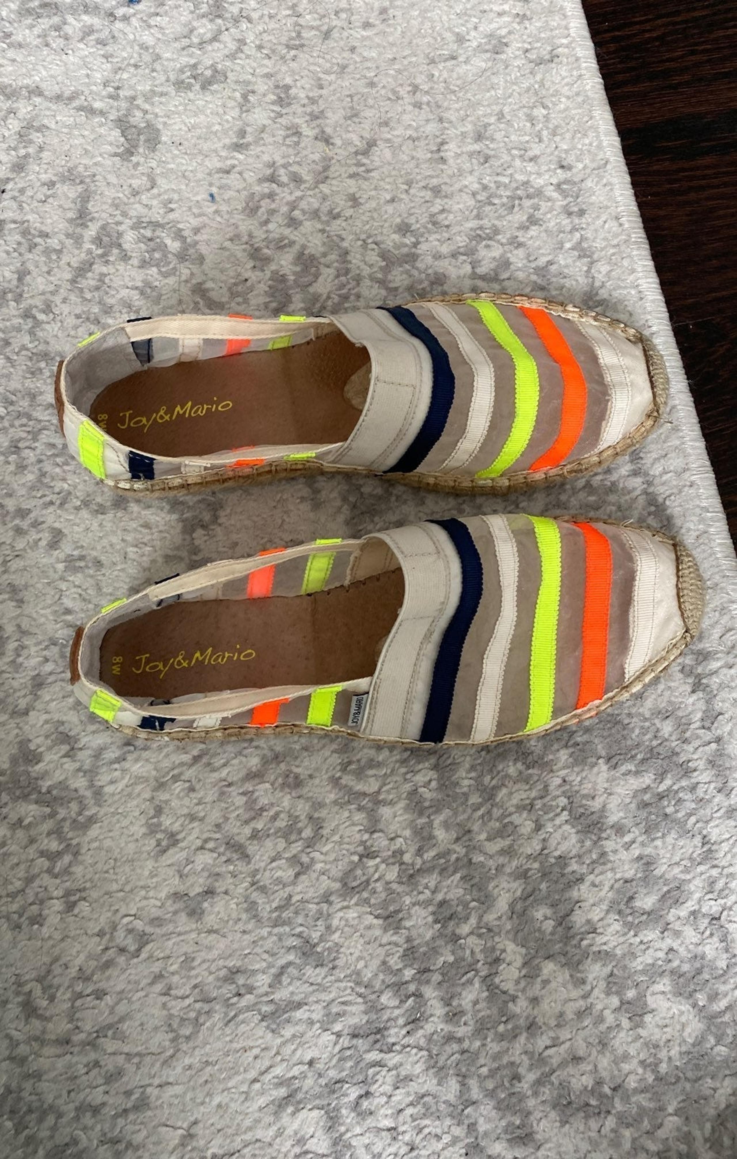 espadrilles flat slip on joy and mario