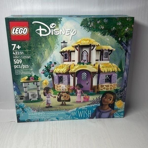 NEW LEGO Disney Wish Asha's Cottage Building Toy (43231) 509 Pcs 7+