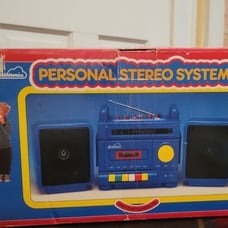 Rare New in Box Youthtronics Boom Box