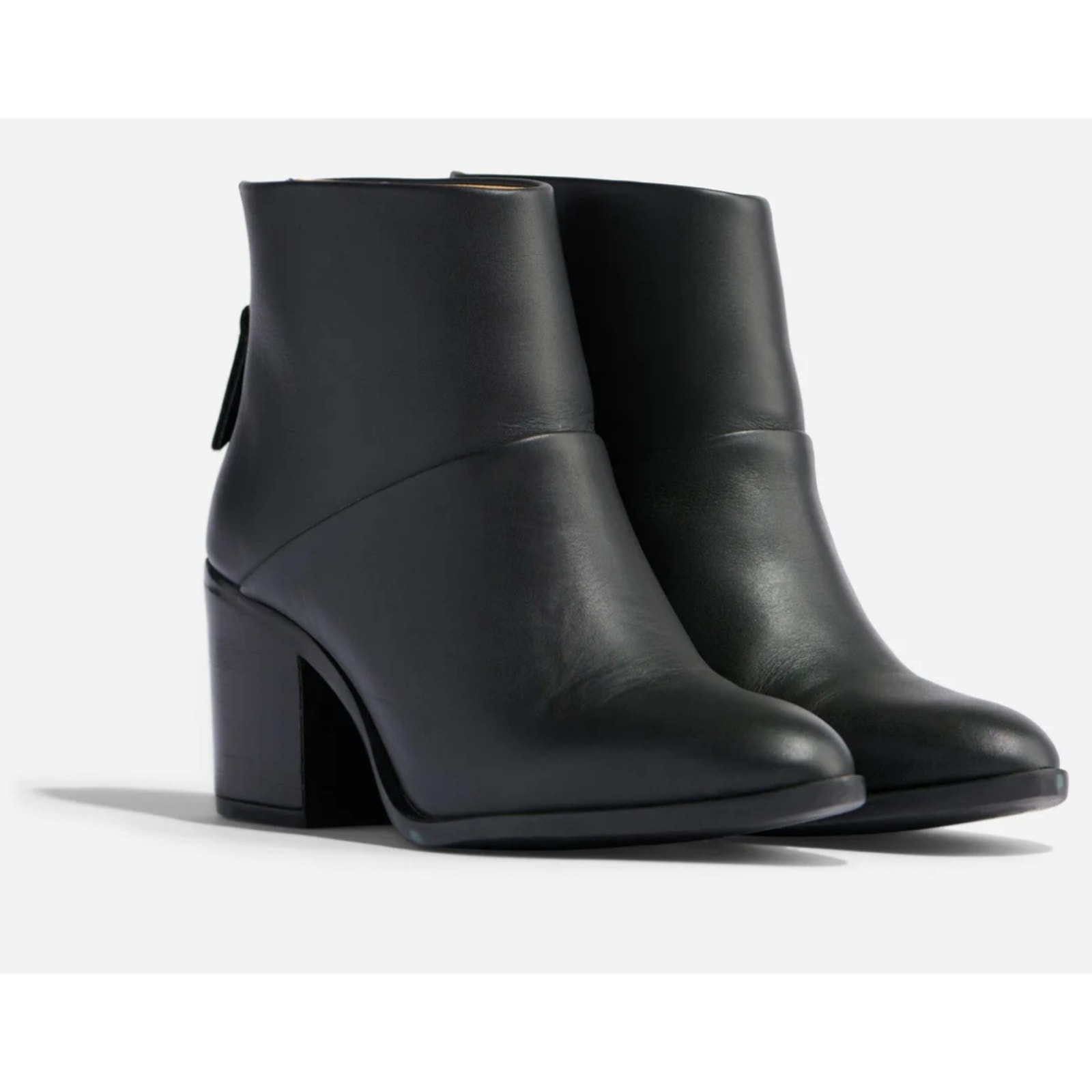 Nisolo Dari Commuter Boot Leather Zip Back Women's 8.5