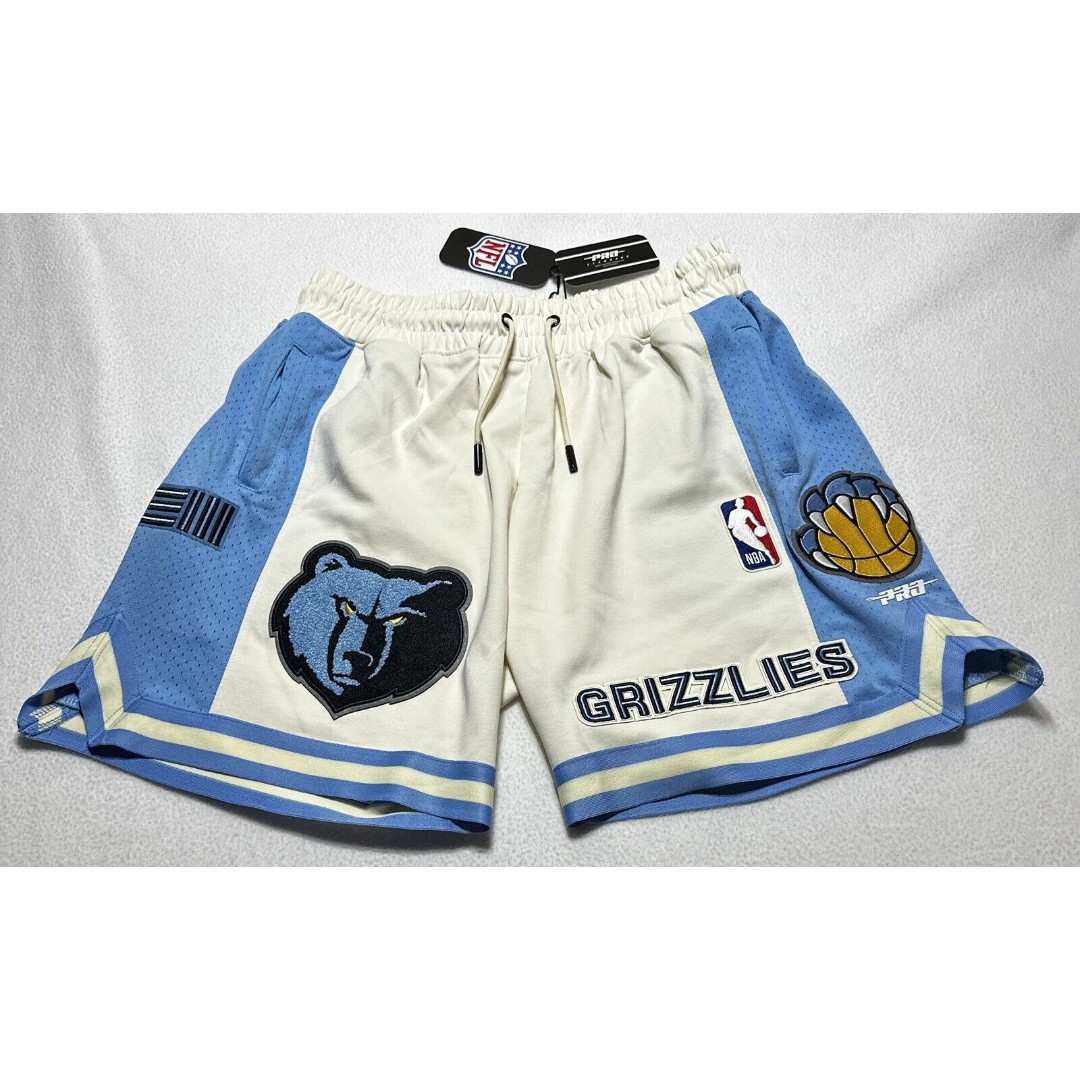 Memphis Grizzlies Pro Standard NBA Classic Mens 2XL XXL Shorts Basketball NWT