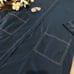 Vintage Vassarette Long Nylon Robe Housecoat Long Sleeve Lightweight Blue USA