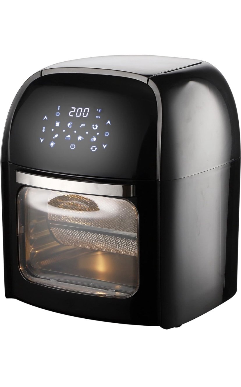 National 3-In-1 12 Qt Air Fryer / Dehydrator / Rotisserie Oven (NA-3004AFR)