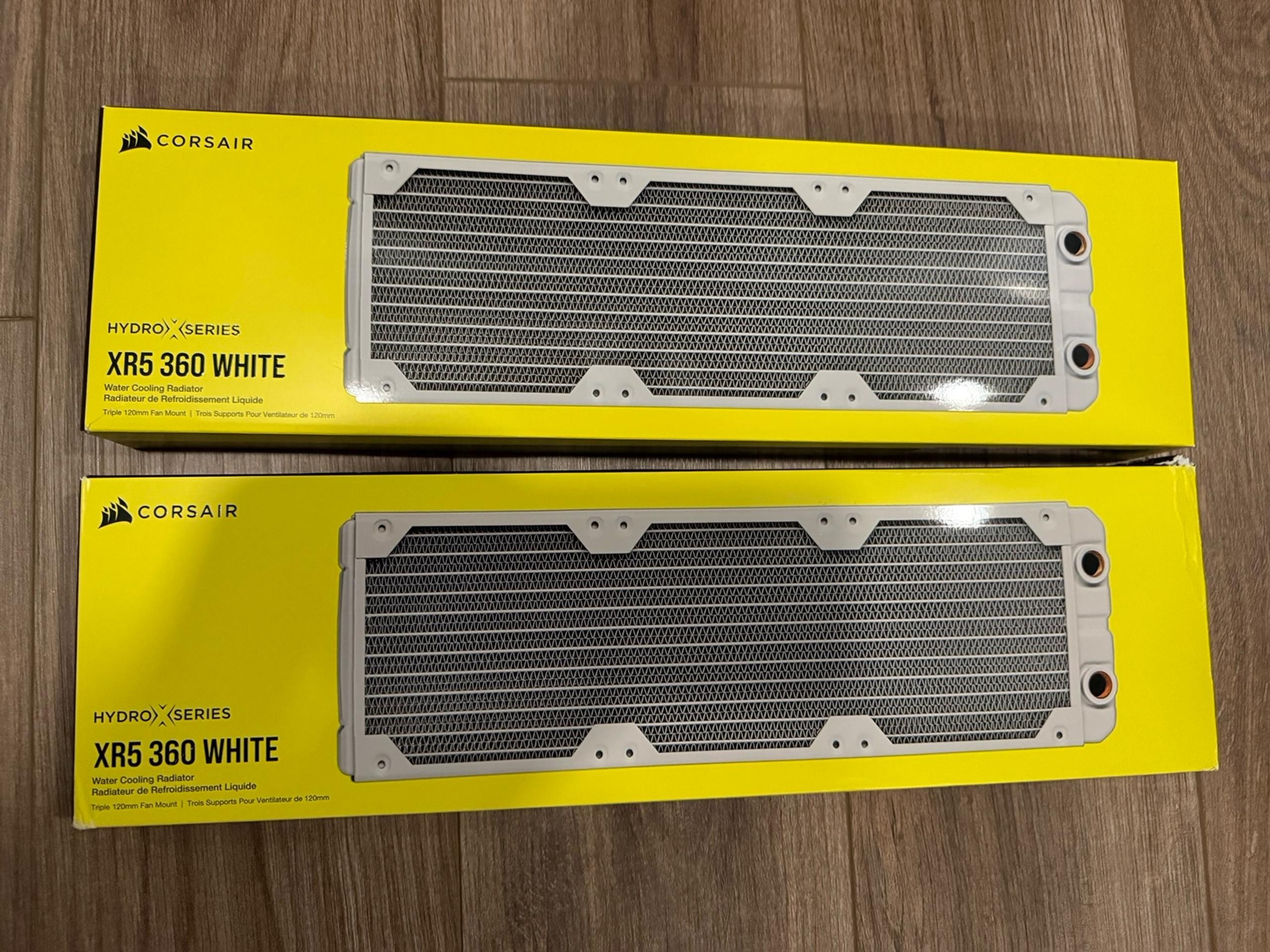 Corsair XR5 360mm Radiator NIB (Set of 2)