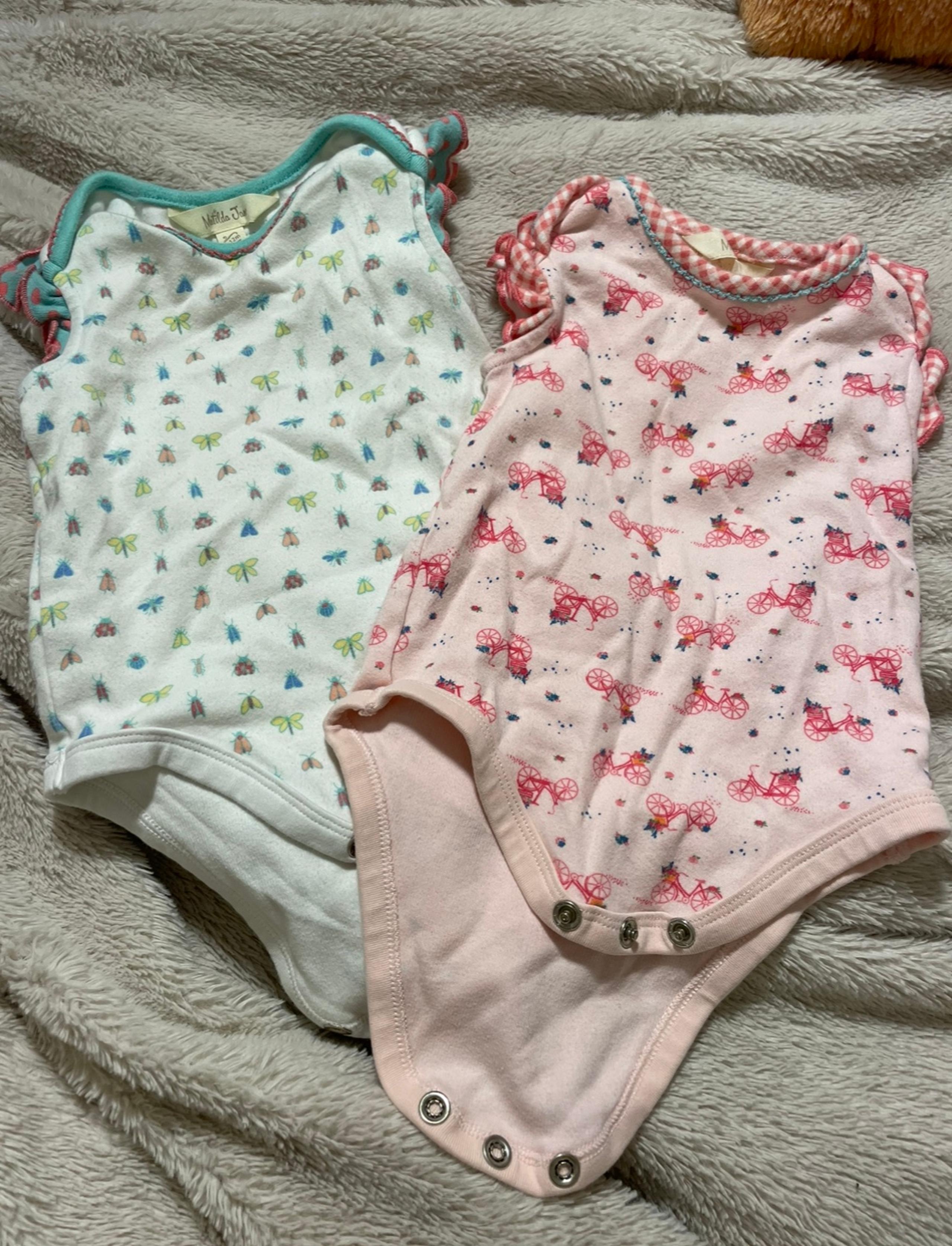 BUNDLE Two Matilda Jane Patterned Onesies