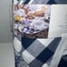 NWT THE FARMHOUSE BY RACHEL ASHWELL 9pc Bunnies Tablecloth | Gingham Napkins Set