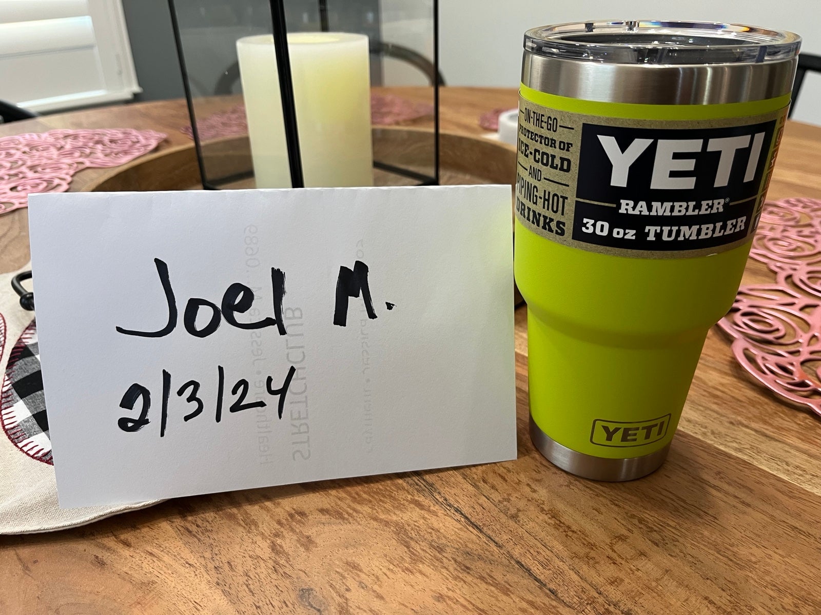Brand New Yeti Rambler