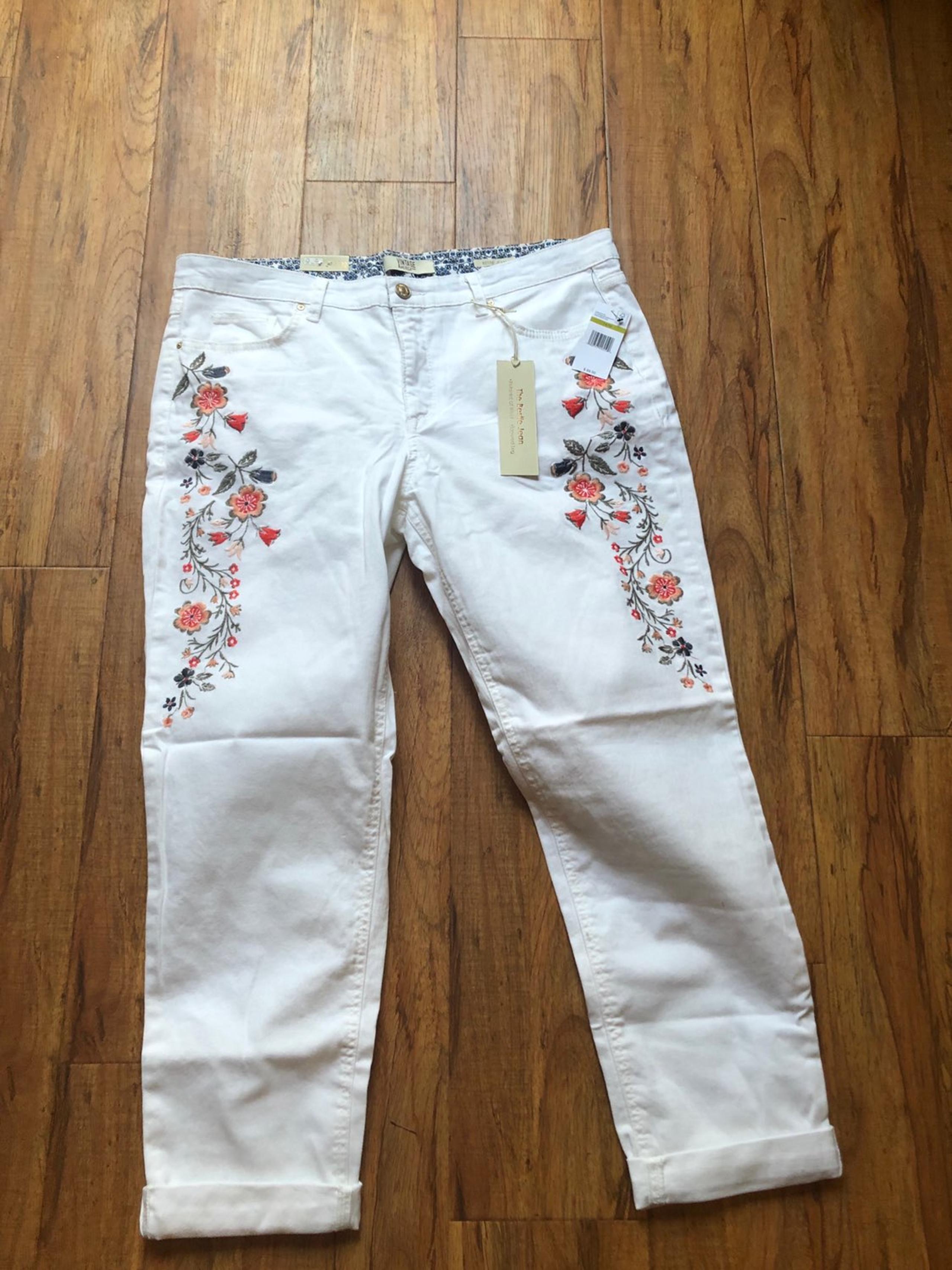 NEW Vintage America Womens 14x32 BOHO Wh